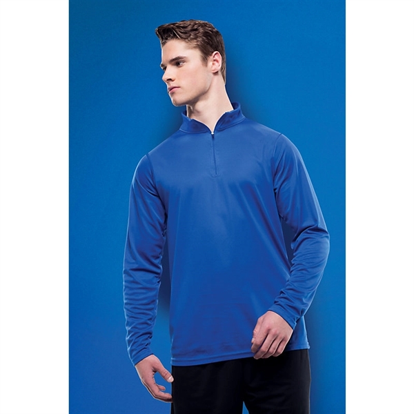 Attain 1/4 Zip Pullover with 100% polyester wicking knit... from ASI 37461 Augusta Sportswear