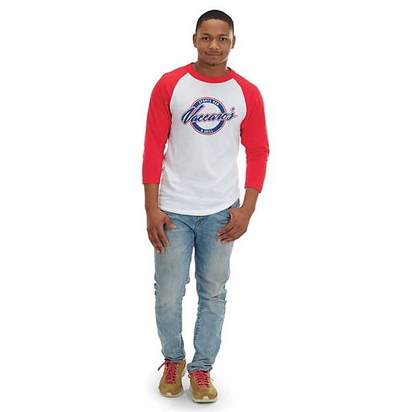 Baseball Jersey 2.0 with  50% polyester/50% cotton jersey knit.... from ASI 37461 Augusta Sportswear