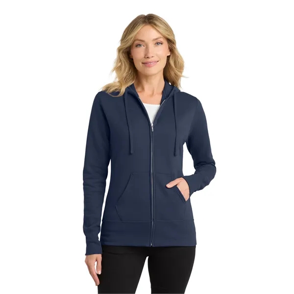 Port & Company Ladies Core Fleece Full-Zip Hooded Sweatsh...... from ASI 84863 SanMar