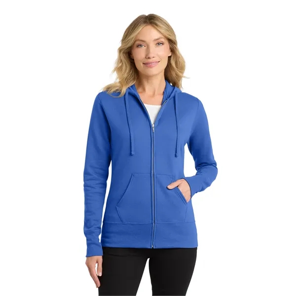 Port & Company Ladies Core Fleece Full-Zip Hooded Sweatsh...... from ASI 84863 SanMar