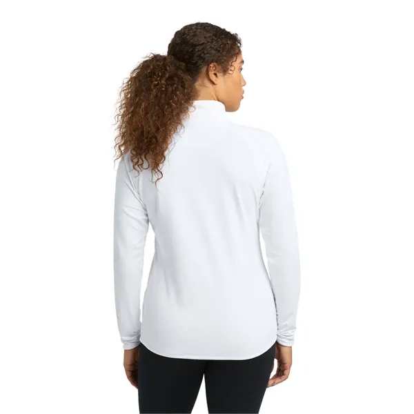 Sport-Tek Ladies Sport-Wick Stretch 1/2-Zip Pullover.... from ASI 84863 SanMar