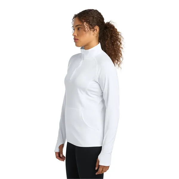 Sport-Tek Ladies Sport-Wick Stretch 1/2-Zip Pullover.... from ASI 84863 SanMar