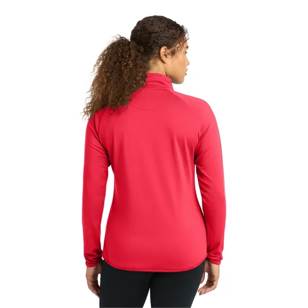 Sport-Tek Ladies Sport-Wick Stretch 1/2-Zip Pullover.... from ASI 84863 SanMar