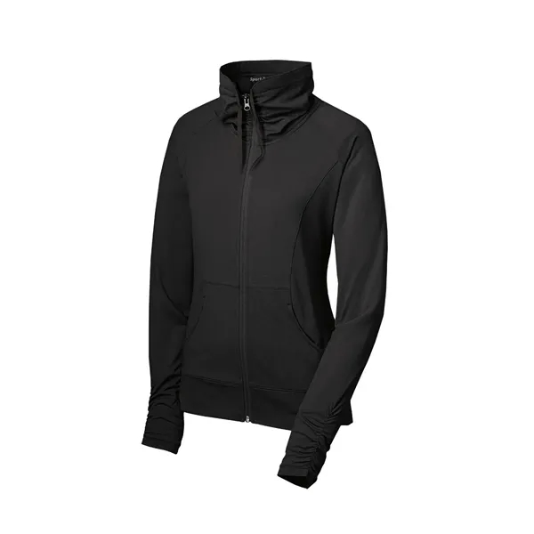Sport-Tek Ladies Sport-Wick Stretch Full-Zip Jacket.... from ASI 84863 SanMar
