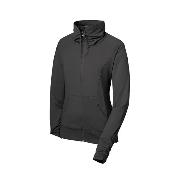 Sport-Tek Ladies Sport-Wick Stretch Full-Zip Jacket.... from ASI 84863 SanMar