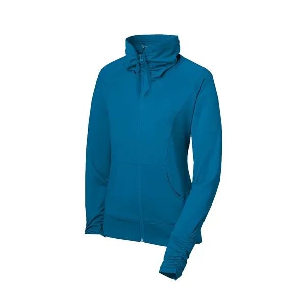 Sport-Tek Ladies Sport-Wick Stretch Full-Zip Jacket.... from ASI 84863 SanMar