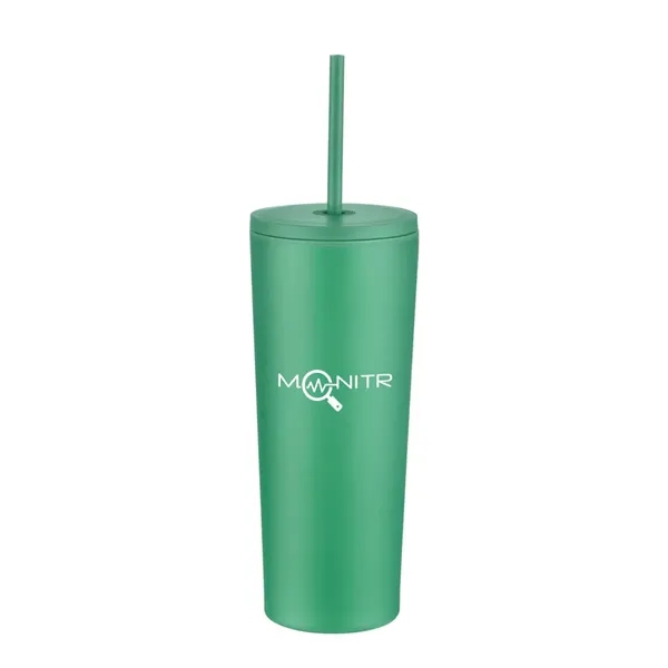 24 oz Tumbler with Straw... from ASI 31517 Admart Products