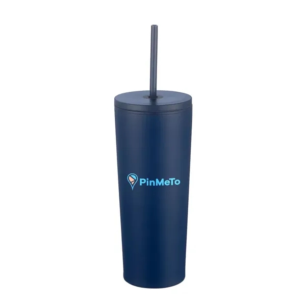 24 oz Tumbler with Straw... from ASI 31517 Admart Products
