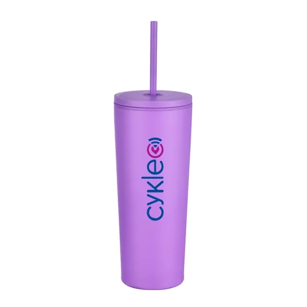 24 oz Tumbler with Straw... from ASI 31517 Admart Products