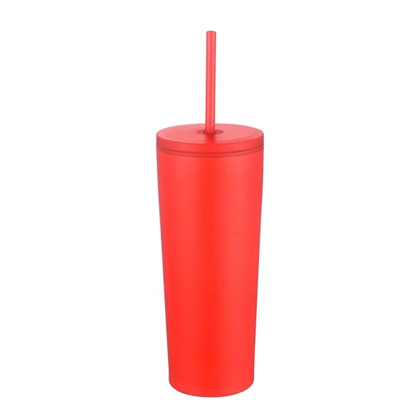 24 oz Tumbler with Straw... from ASI 31517 Admart Products