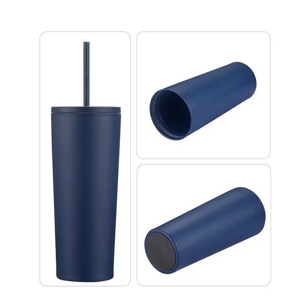 24 oz Tumbler with Straw... from ASI 31517 Admart Products