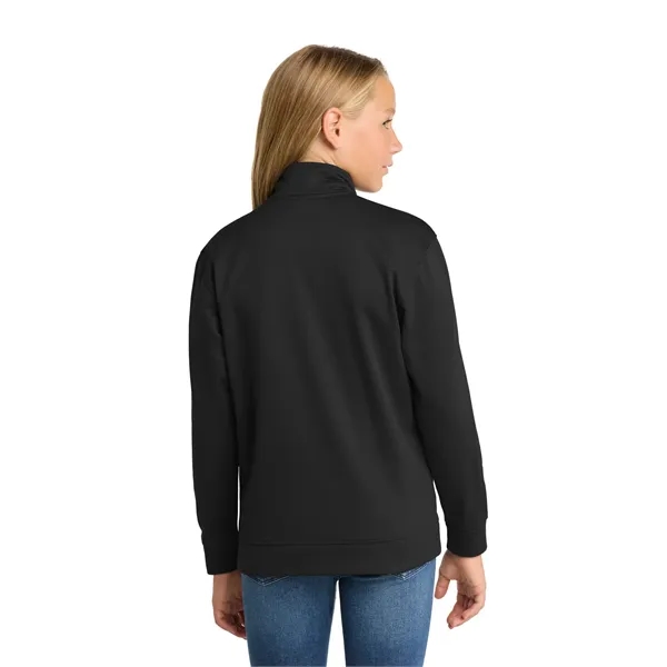 Sport-Tek Youth Sport-Wick Fleece Full-Zip Jacket.... from ASI 84863 SanMar