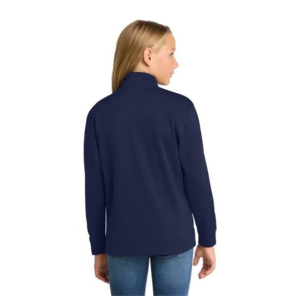 Sport-Tek Youth Sport-Wick Fleece Full-Zip Jacket.... from ASI 84863 SanMar