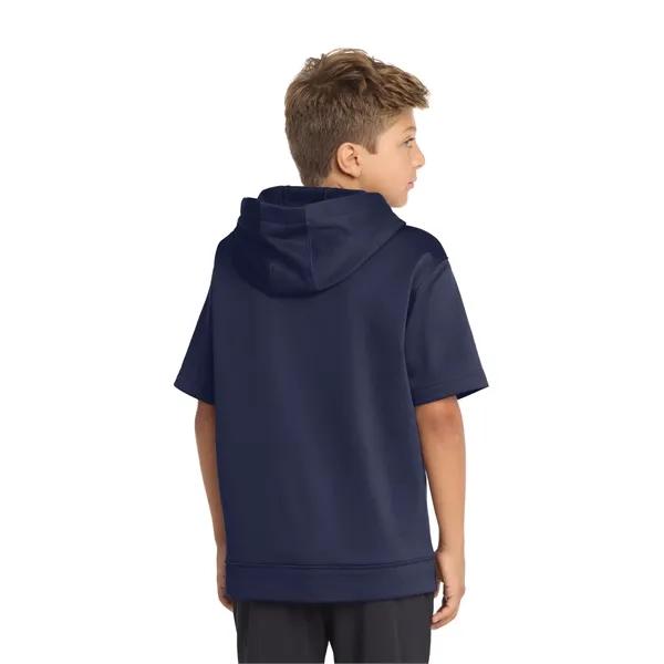 Sport-Tek Youth Sport-Wick Fleece Short Sleeve Hooded Pul...... from ASI 84863 SanMar