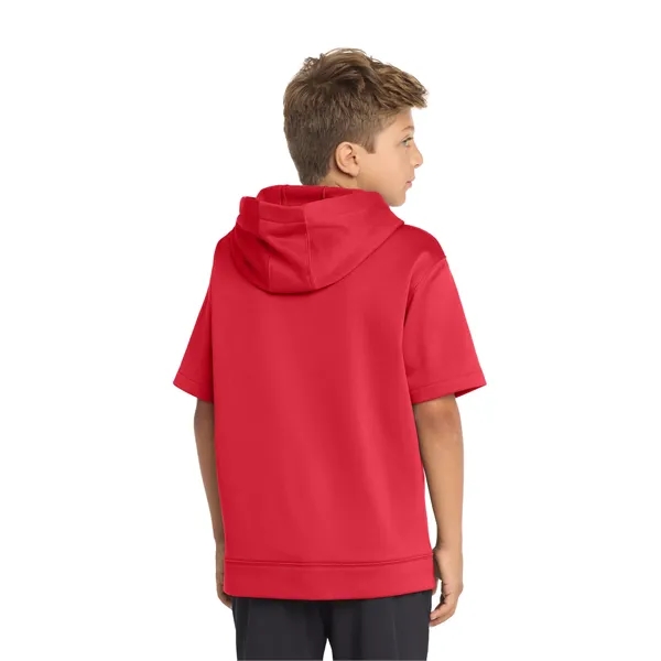 Sport-Tek Youth Sport-Wick Fleece Short Sleeve Hooded Pul...... from ASI 84863 SanMar