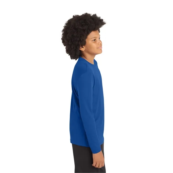 Sport-Tek Youth Long Sleeve PosiCharge Competitor Tee.... from ASI 84863 SanMar