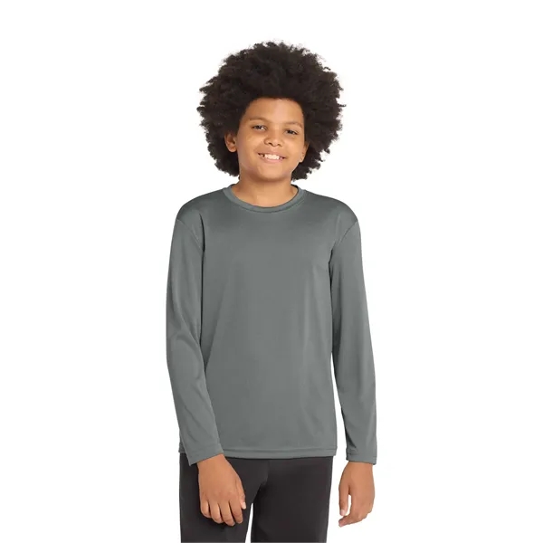 Sport-Tek Youth Long Sleeve PosiCharge Competitor Tee.... from ASI 84863 SanMar
