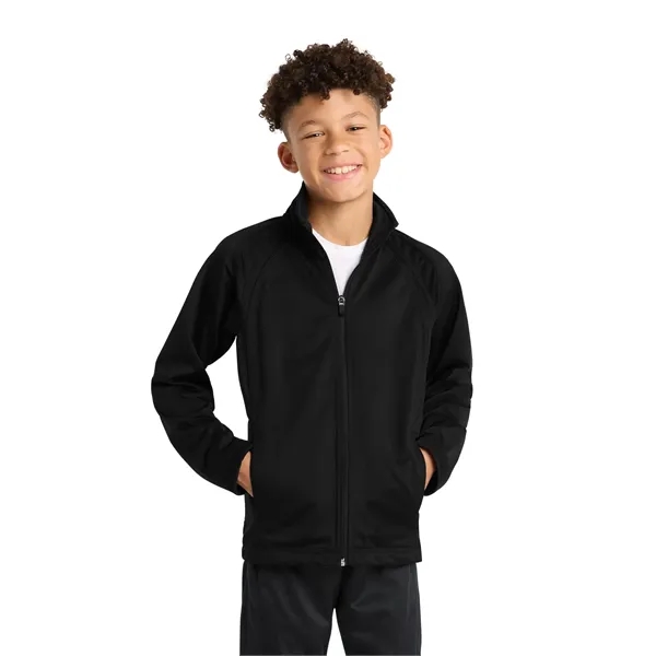 Sport-Tek Youth Tricot Track Jacket.... from ASI 84863 SanMar