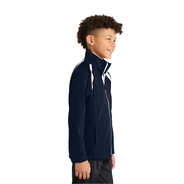 Sport-Tek Youth Tricot Track Jacket.... from ASI 84863 SanMar