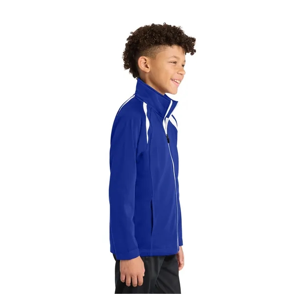 Sport-Tek Youth Tricot Track Jacket.... from ASI 84863 SanMar