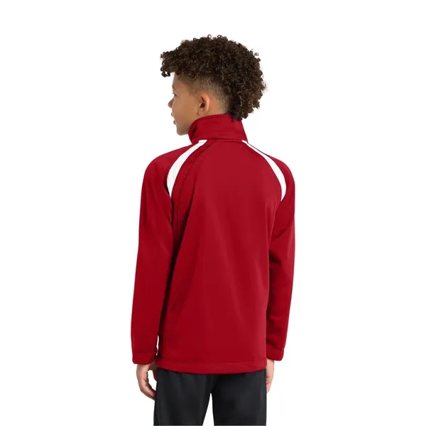 Sport-Tek Youth Tricot Track Jacket.... from ASI 84863 SanMar