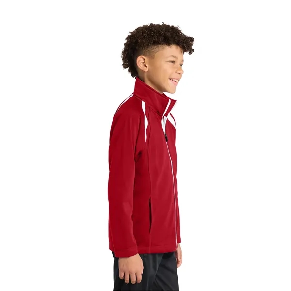 Sport-Tek Youth Tricot Track Jacket.... from ASI 84863 SanMar