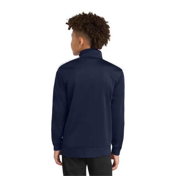 Sport-Tek Youth Tricot Track Jacket.... from ASI 84863 SanMar