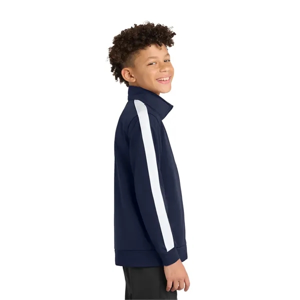 Sport-Tek Youth Tricot Track Jacket.... from ASI 84863 SanMar