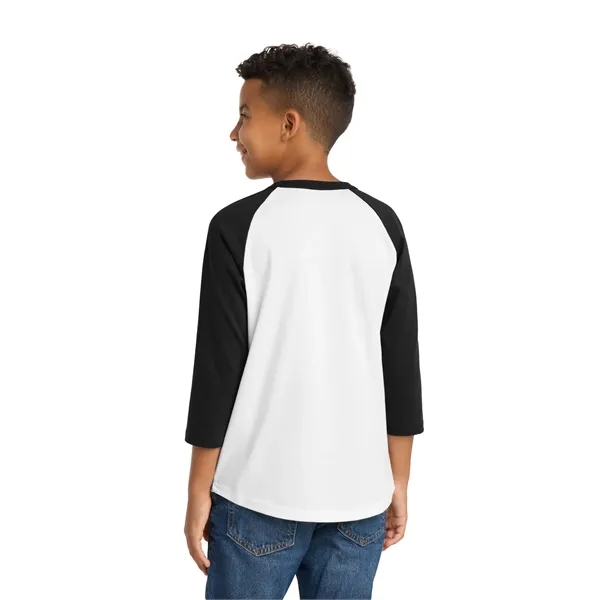 Sport-Tek Youth Colorblock Raglan Jersey.... from ASI 84863 SanMar
