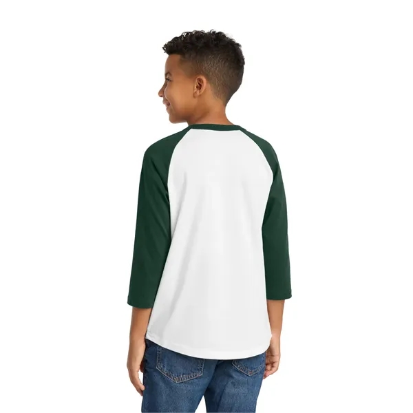 Sport-Tek Youth Colorblock Raglan Jersey.... from ASI 84863 SanMar