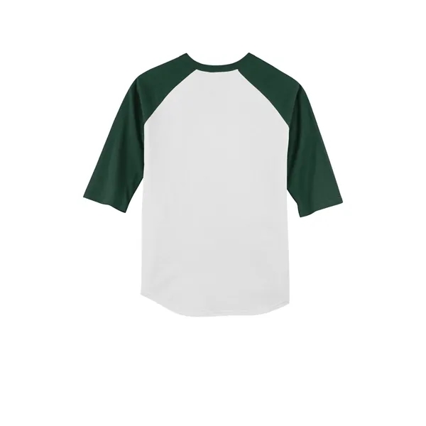 Sport-Tek Youth Colorblock Raglan Jersey.... from ASI 84863 SanMar