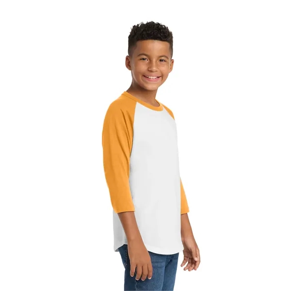 Sport-Tek Youth Colorblock Raglan Jersey.... from ASI 84863 SanMar