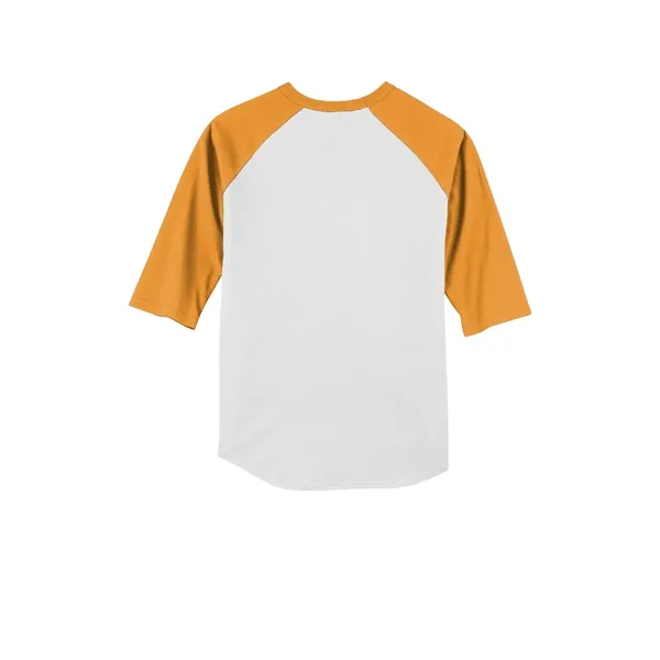Sport-Tek Youth Colorblock Raglan Jersey.... from ASI 84863 SanMar