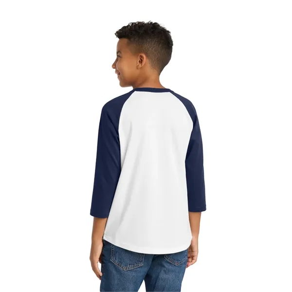 Sport-Tek Youth Colorblock Raglan Jersey.... from ASI 84863 SanMar