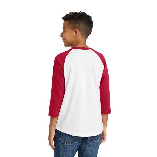 Sport-Tek Youth Colorblock Raglan Jersey.... from ASI 84863 SanMar