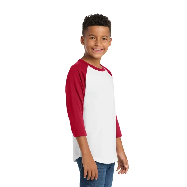 Sport-Tek Youth Colorblock Raglan Jersey.... from ASI 84863 SanMar