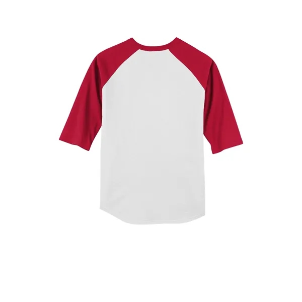 Sport-Tek Youth Colorblock Raglan Jersey.... from ASI 84863 SanMar