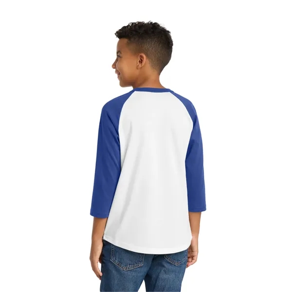 Sport-Tek Youth Colorblock Raglan Jersey.... from ASI 84863 SanMar