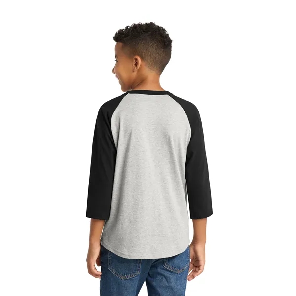 Sport-Tek Youth Colorblock Raglan Jersey.... from ASI 84863 SanMar