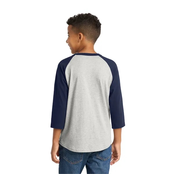 Sport-Tek Youth Colorblock Raglan Jersey.... from ASI 84863 SanMar