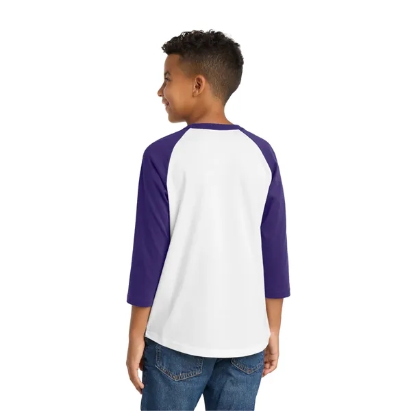 Sport-Tek Youth Colorblock Raglan Jersey.... from ASI 84863 SanMar