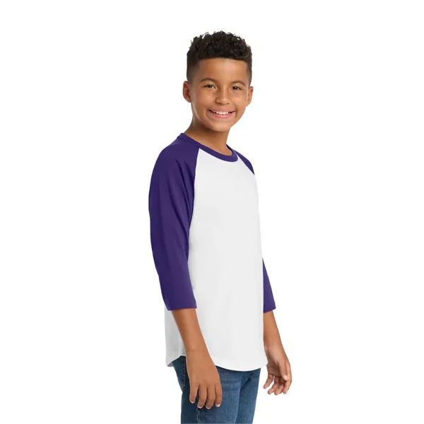 Sport-Tek Youth Colorblock Raglan Jersey.... from ASI 84863 SanMar