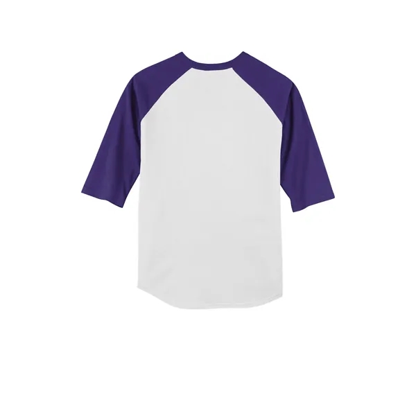 Sport-Tek Youth Colorblock Raglan Jersey.... from ASI 84863 SanMar
