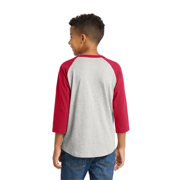 Sport-Tek Youth Colorblock Raglan Jersey.... from ASI 84863 SanMar