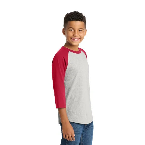 Sport-Tek Youth Colorblock Raglan Jersey.... from ASI 84863 SanMar
