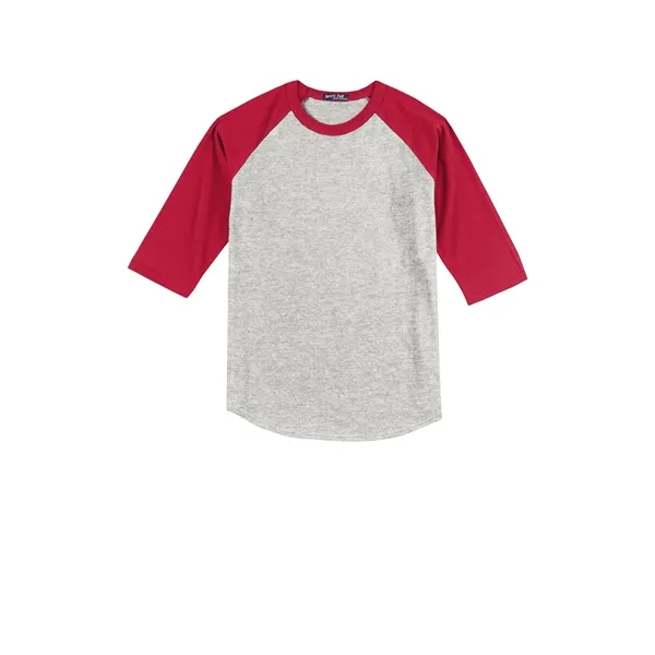 Sport-Tek Youth Colorblock Raglan Jersey.... from ASI 84863 SanMar