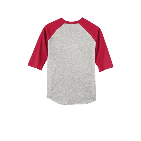 Sport-Tek Youth Colorblock Raglan Jersey.... from ASI 84863 SanMar