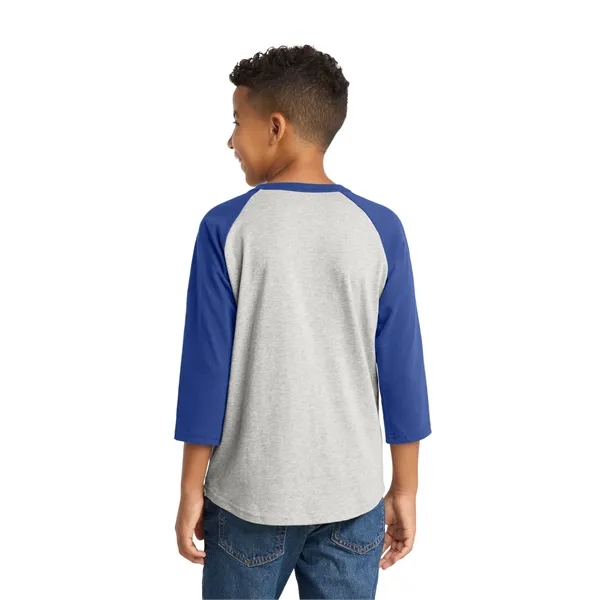 Sport-Tek Youth Colorblock Raglan Jersey.... from ASI 84863 SanMar