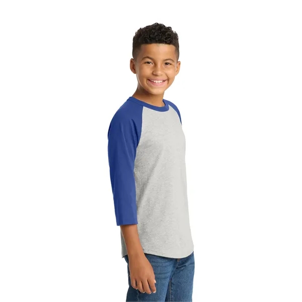 Sport-Tek Youth Colorblock Raglan Jersey.... from ASI 84863 SanMar