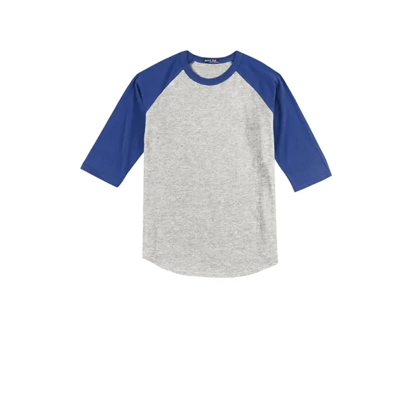 Sport-Tek Youth Colorblock Raglan Jersey.... from ASI 84863 SanMar